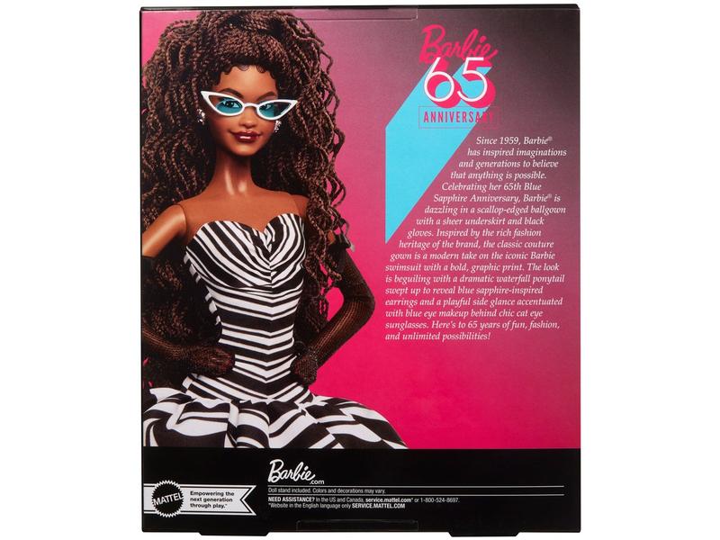Barbie Coleção Signature 65th Brunette HRM59 Mattel - Boneca